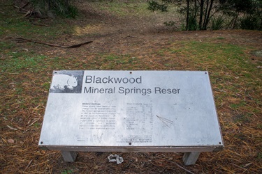 blackwood mineral reserve sign