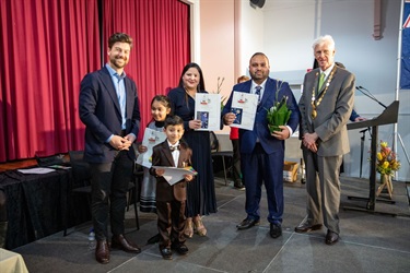 Moorabool residents who received their Australian Citizenship on 27 August 2022 at Council's ceremony