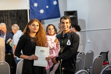 Moorabool residents who received their Australian Citizenship on 27 August 2022 at Council's ceremony