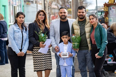 Moorabool residents who received their Australian Citizenship on 27 August 2022 at Council's ceremony