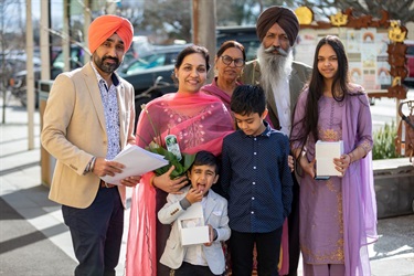 Moorabool residents who received their Australian Citizenship on 27 August 2022 at Council's ceremony