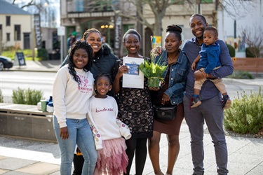 Moorabool residents who received their Australian Citizenship on 27 August 2022 at Council's ceremony