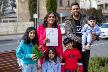 Moorabool residents who received their Australian Citizenship on 27 August 2022 at Council's ceremony