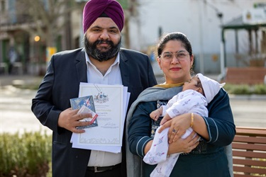 Moorabool residents who received their Australian Citizenship on 27 August 2022 at Council's ceremony