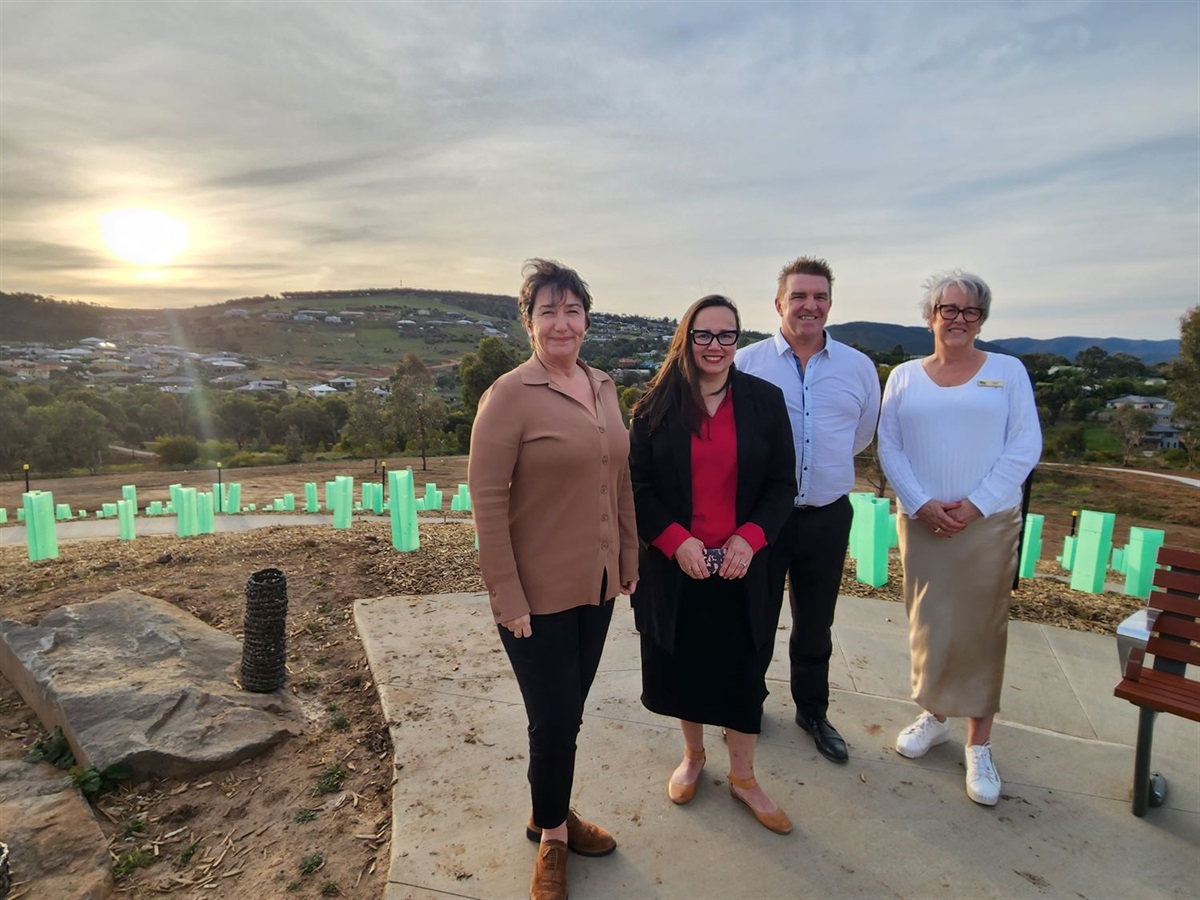 Minister opens new allabilities sculpture trail Moorabool Shire Council
