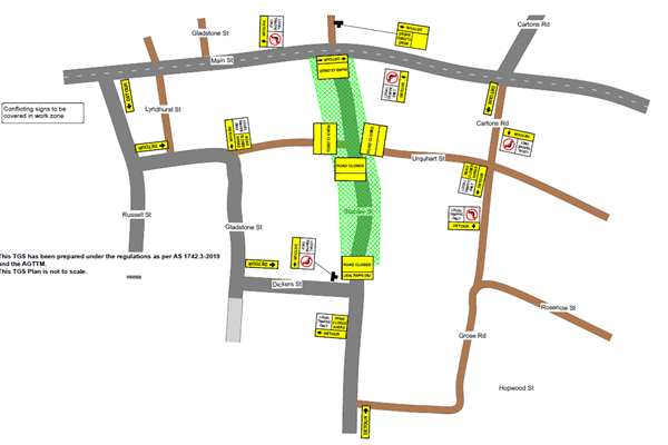 Stanley Street Gordon closure Nov 23.png