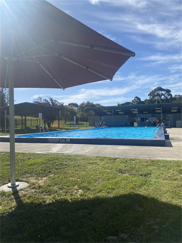 BOP main pool facing kiosk