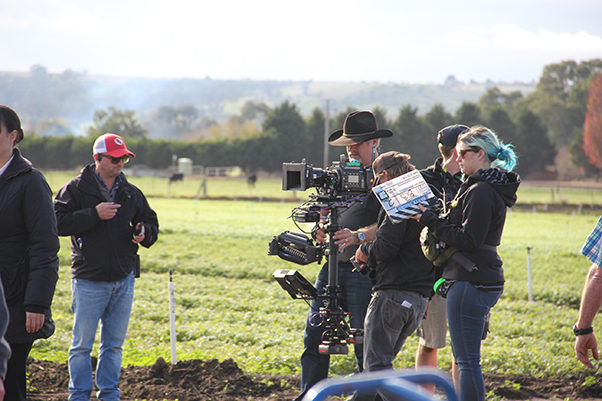 Filming in Moorabool